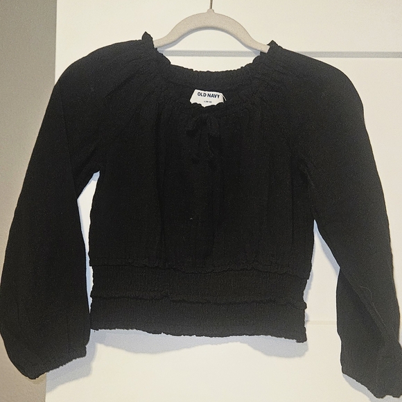 Old Navy Black Long Sleeve Top - Picture 5 of 5
